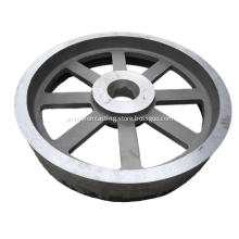 Aluminum sand casting mechanical wheel